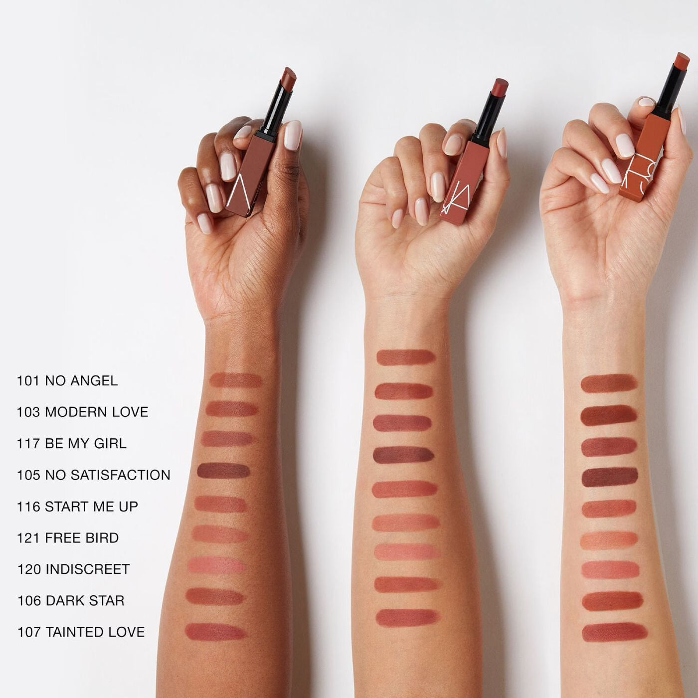 Nars Powermatte Lipstick 1.5 G Para Mujer