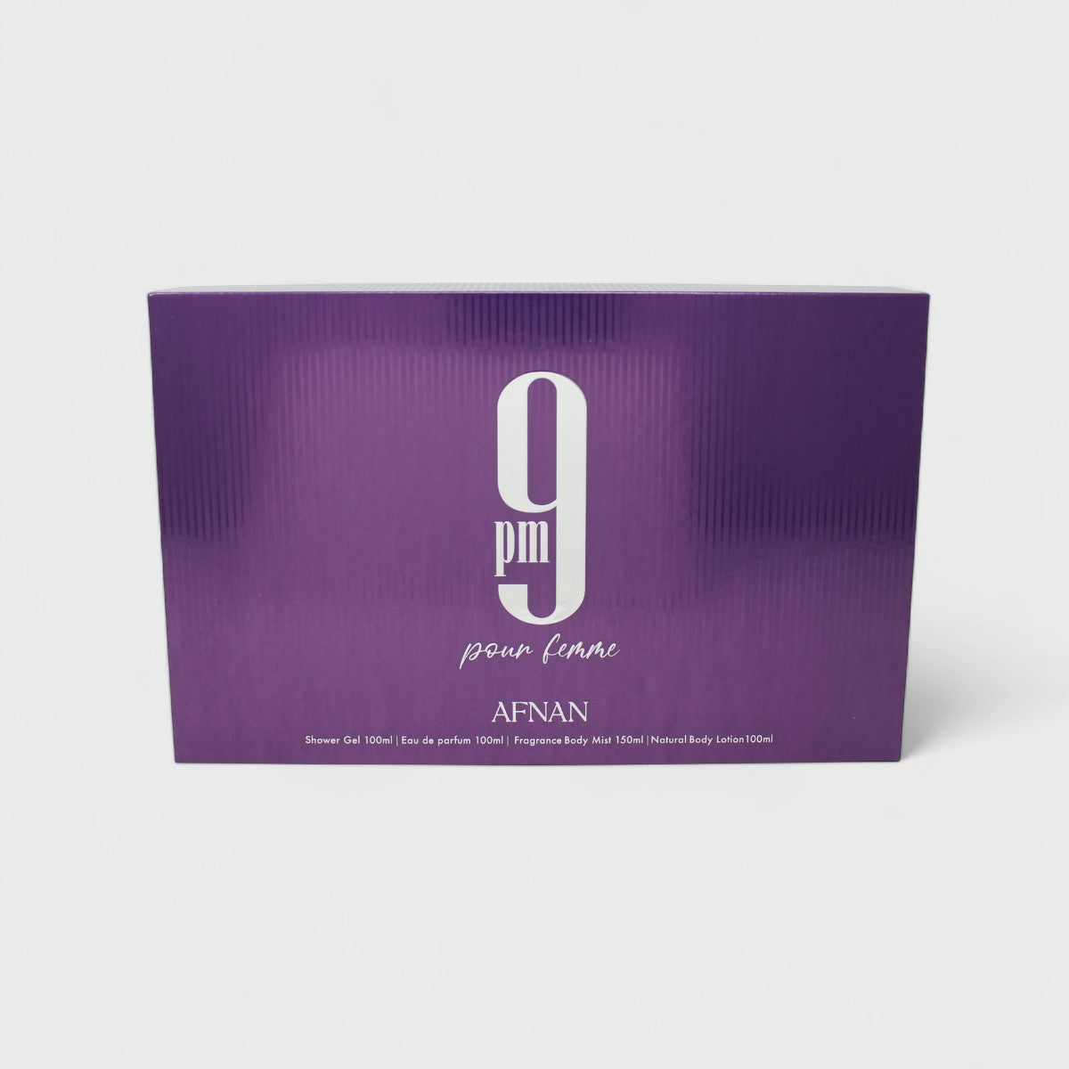 AFNAN 9PM POUR FEMME 4 PC SET DAMA