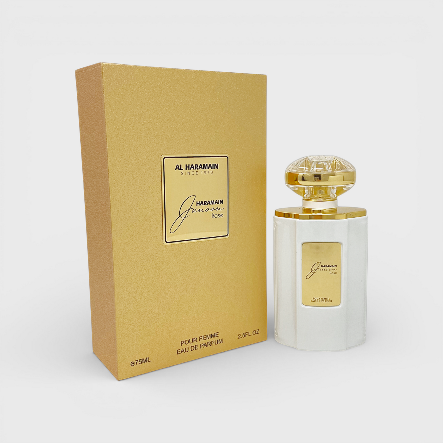 Al Haramain Junoon Rose Eau De Parfum 75 Ml Para Mujer