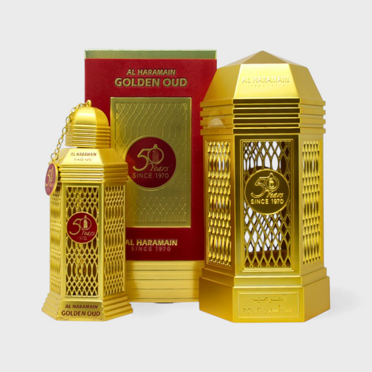Al Haramain 50 Years Golden Oud Eau De Parfum 100 Ml Unisex