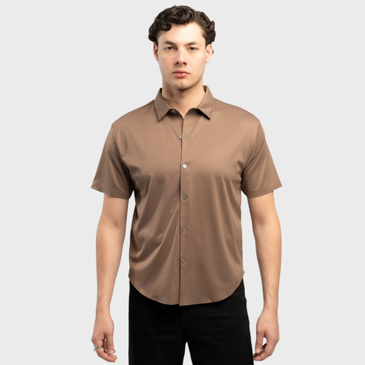ATLO Camisa Manga Corta Para Hombre