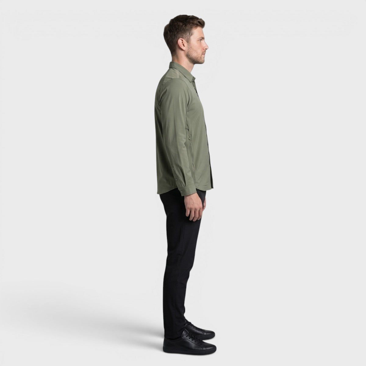 Camisa Atlo Manga Larga Para hombre