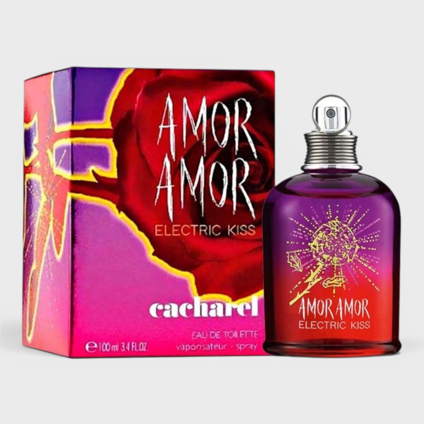 Cacharel Amor Amor Electric Kiss Eau De Toilette 100 Ml Para Mujer