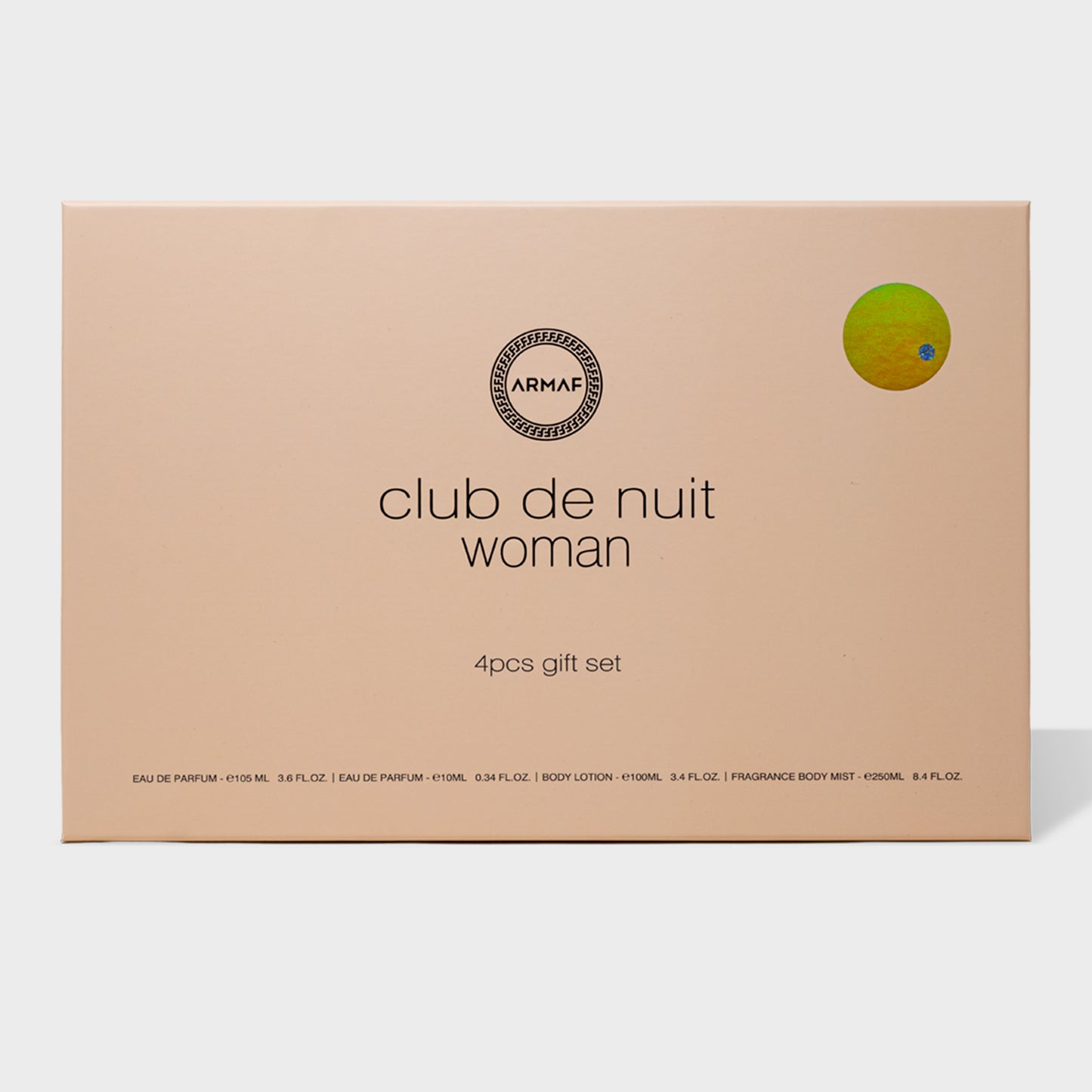 Armaf Club De Nuit Set 4 Pz Para Mujer