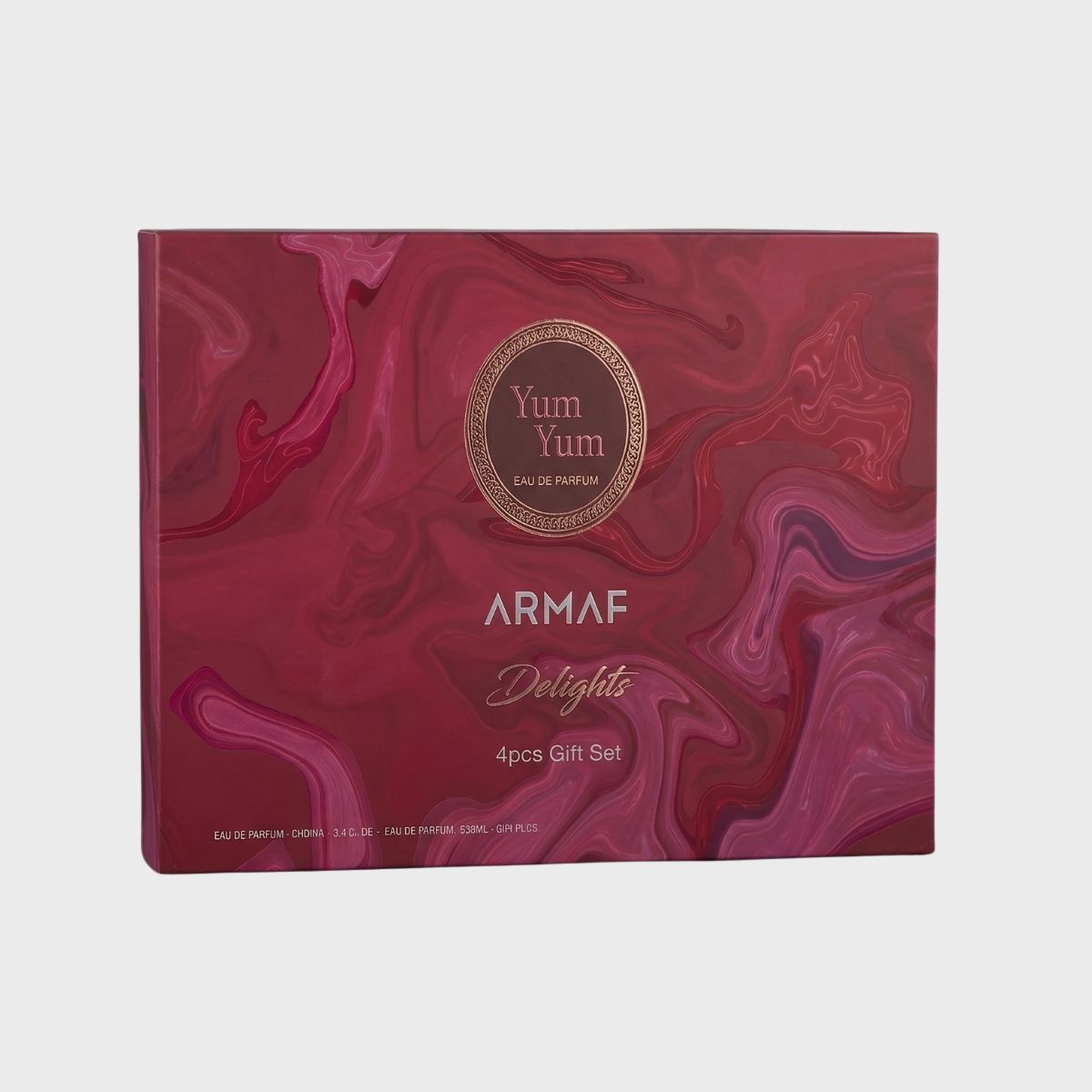 Armaf Delight Yum Yum (100Ml + 10Ml + Bl100Ml + Bm250Ml) 4 Pz Para Mujer