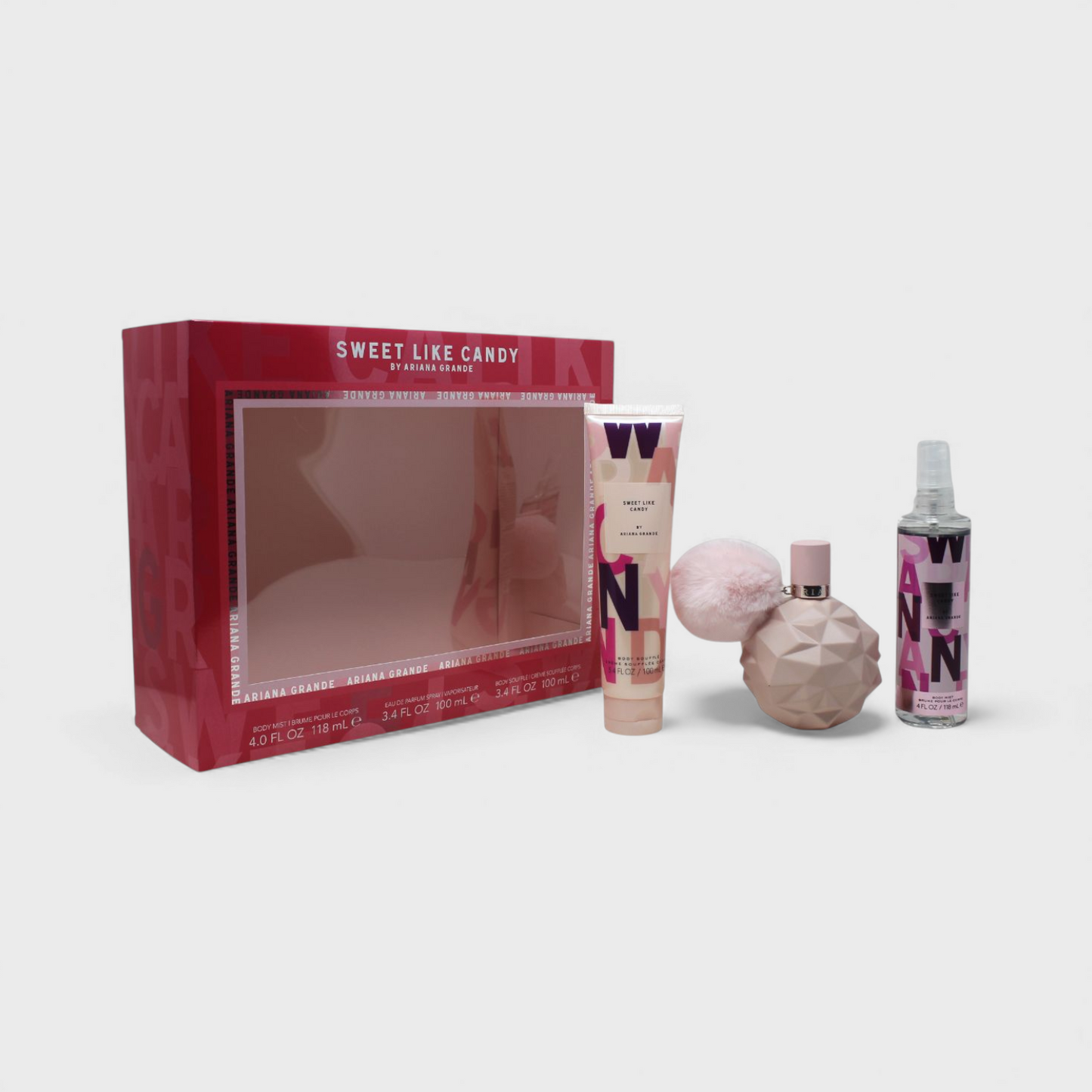 Ariana Grande Sweet Like Candy Set De 3pz Con Body Mist Dama 100 mL