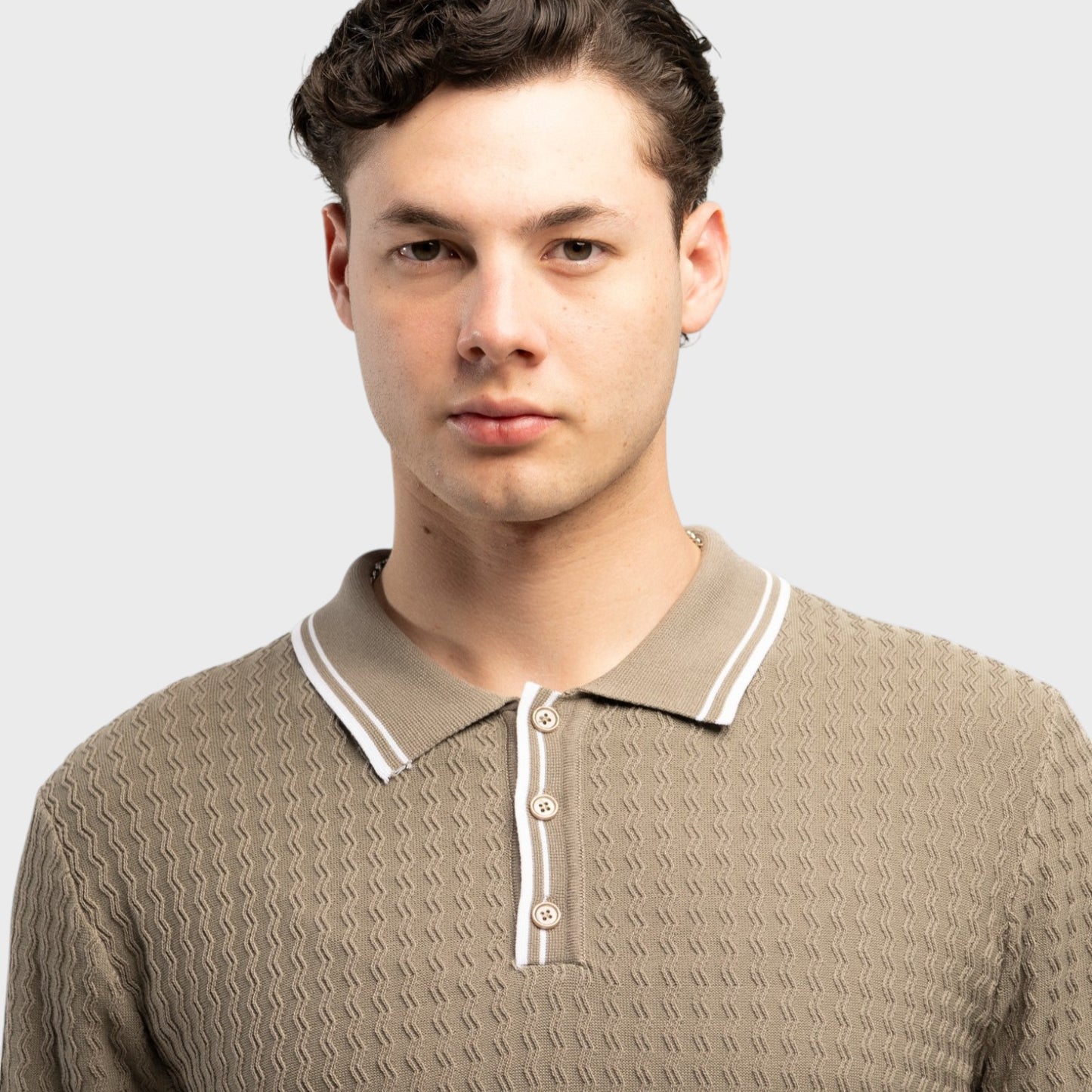 ATLO Playera Polo Para Hombre