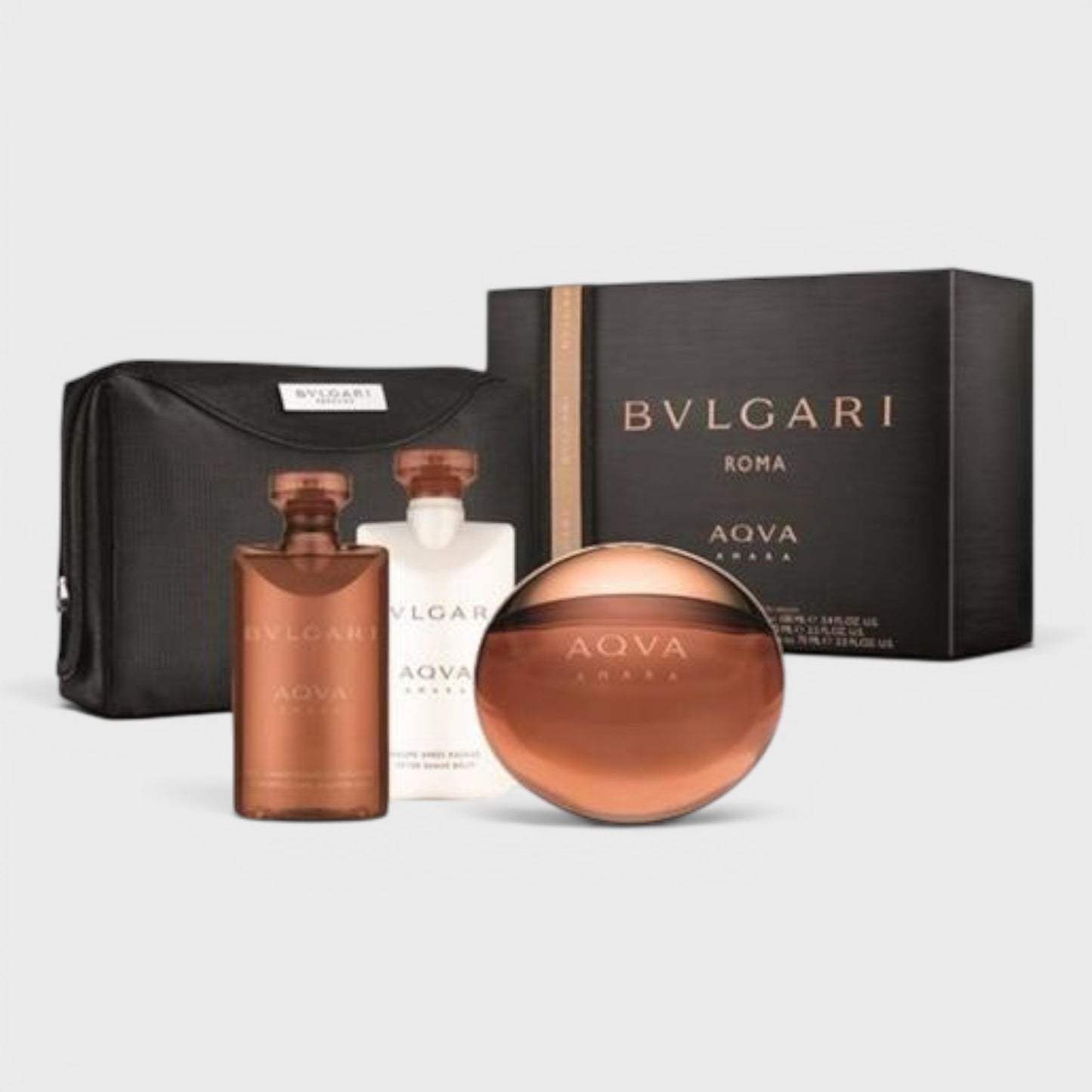 Bvlgari Aqva Amara 4 Pz Para Hombre
