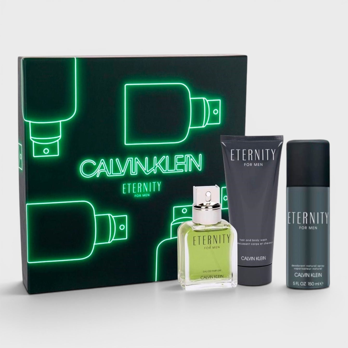 Calvin Klein Eternity 3 Pz Para Hombre