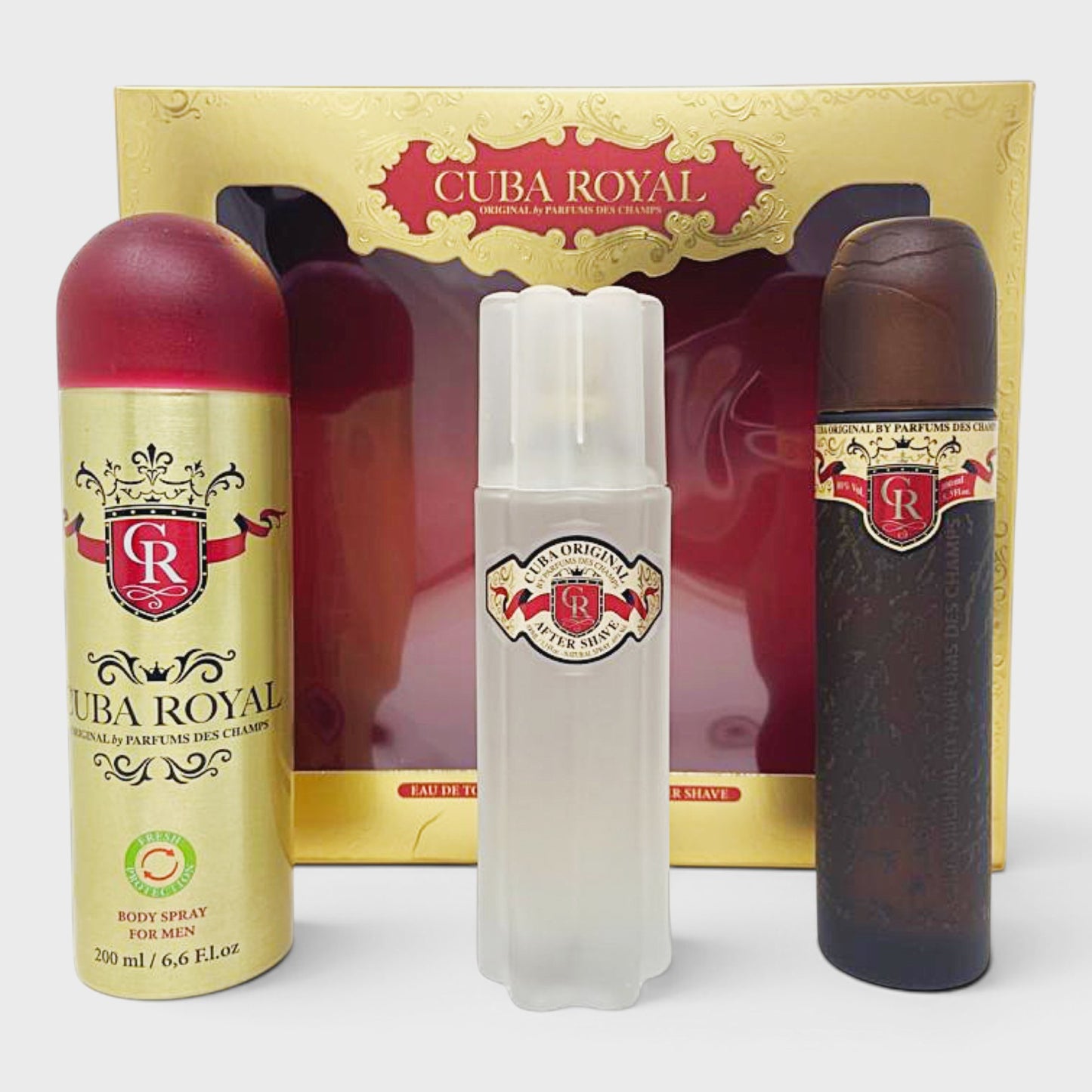 Set Cuba Cuba Royal 3 Pz Para Hombre
