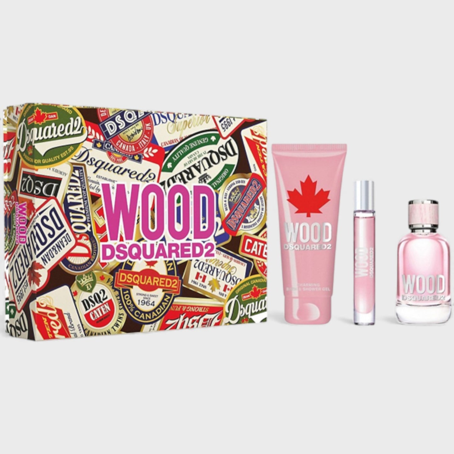 Sohrelia Perfumeria| DSQUARED2 WOOD 3 PC SET DAMA