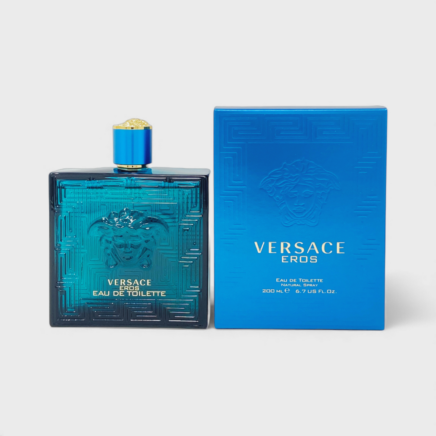 Versace Eros Eau De Toilette 200 Ml Para Hombre