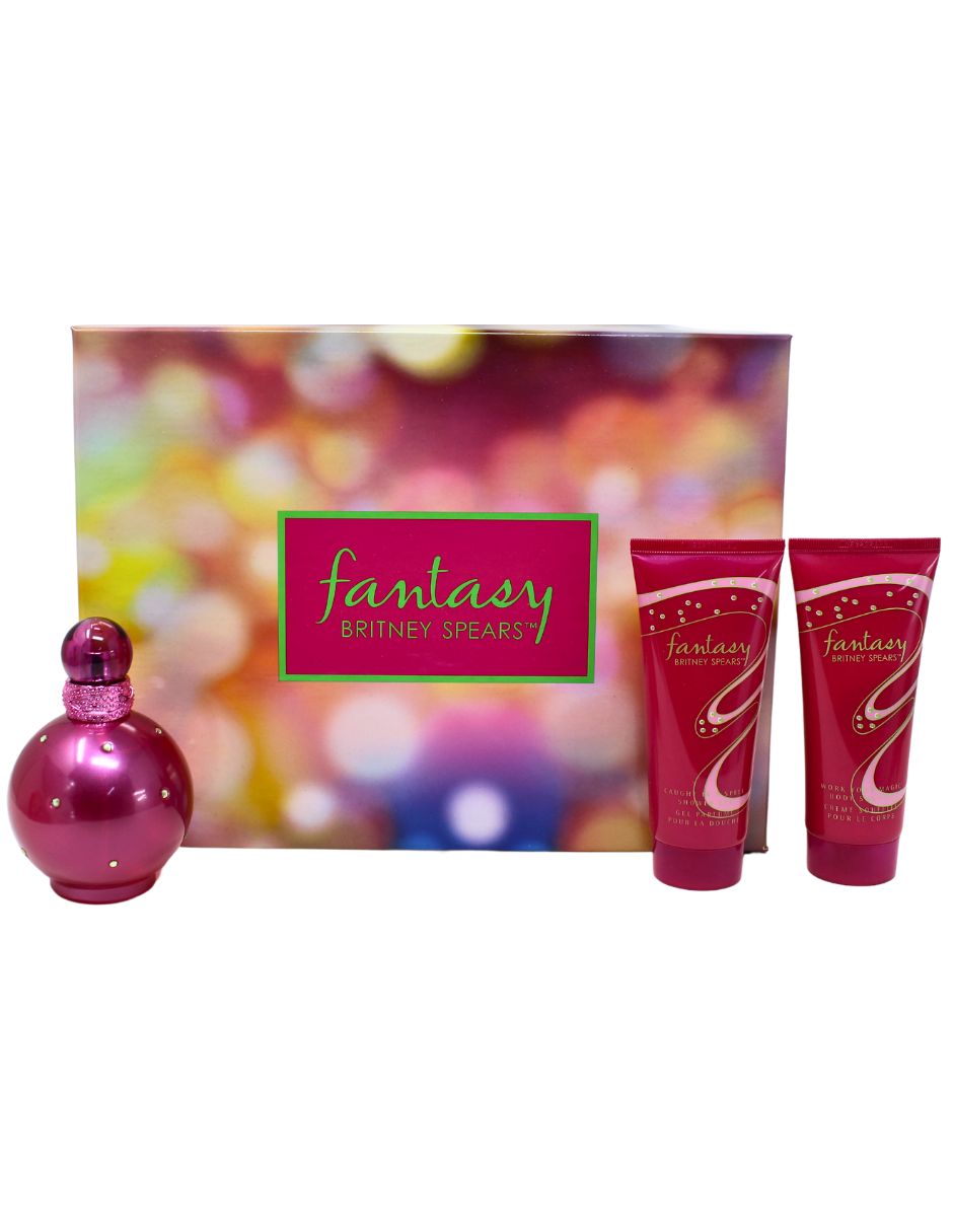 Britney Spears Fantasy Set De 3 Pz Para Mujer