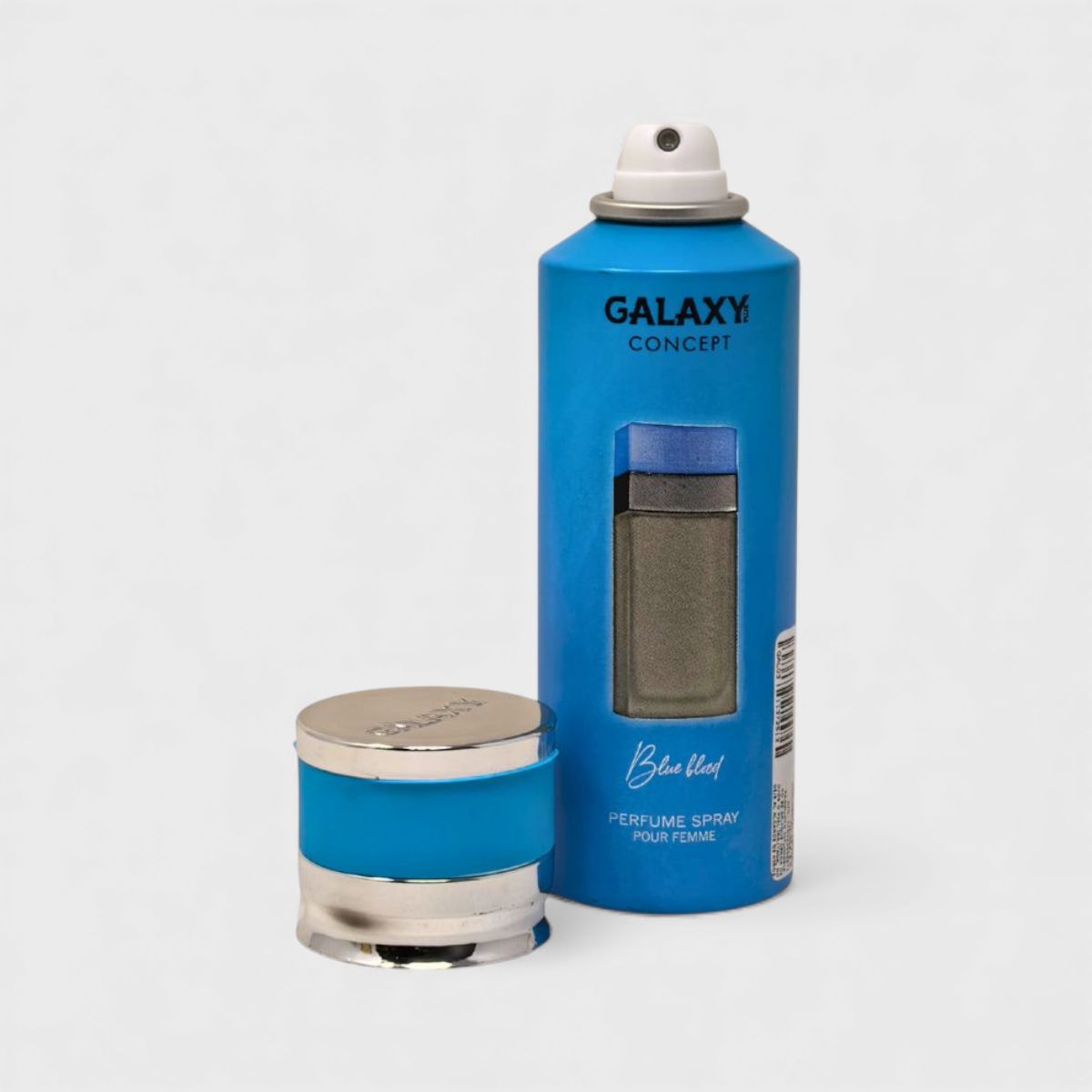 Perfume Body Spray Azul Claro 200 Ml De Galaxy Concept