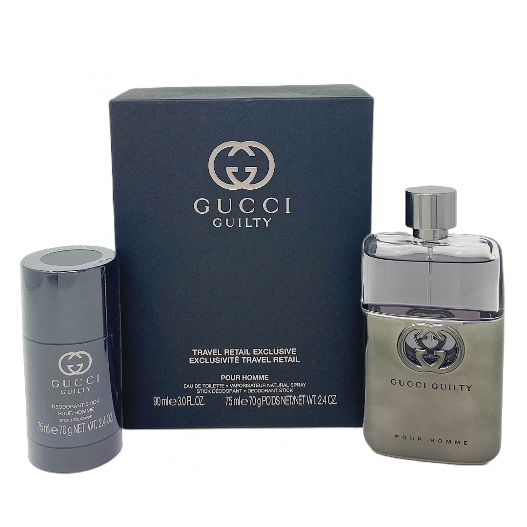 Gucci Guilty Set De 2 Pz Para Hombre 90 mL