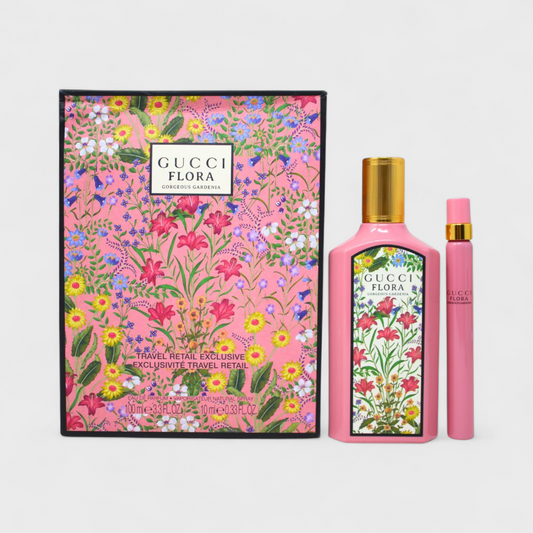 Gucci Flora Gorgeous Gardenia Edp Set De 2 Pz Con Mini Mujer 100 mL