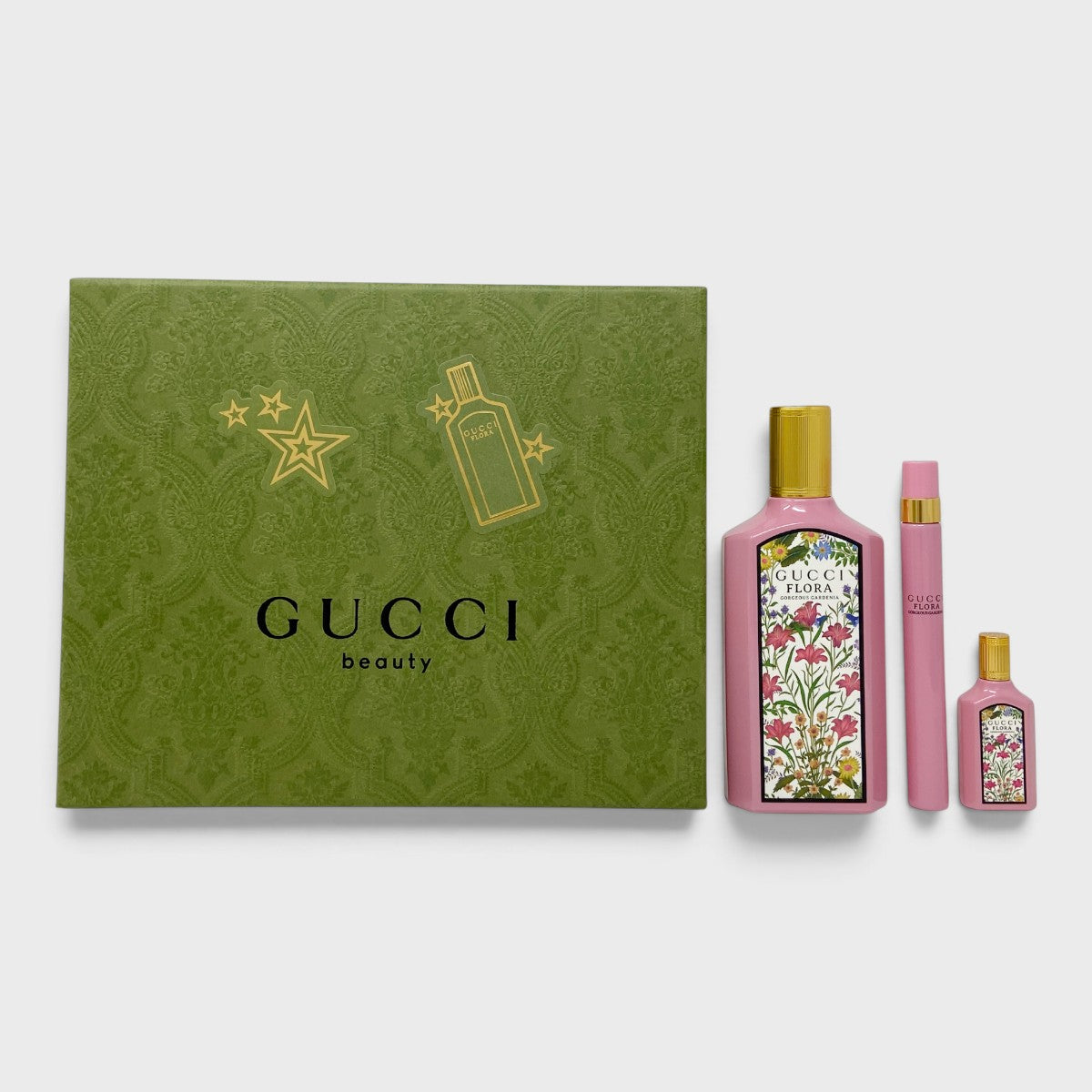 Gucci Flora - Gorgeous Gardenia 3 Pz Para Mujer
