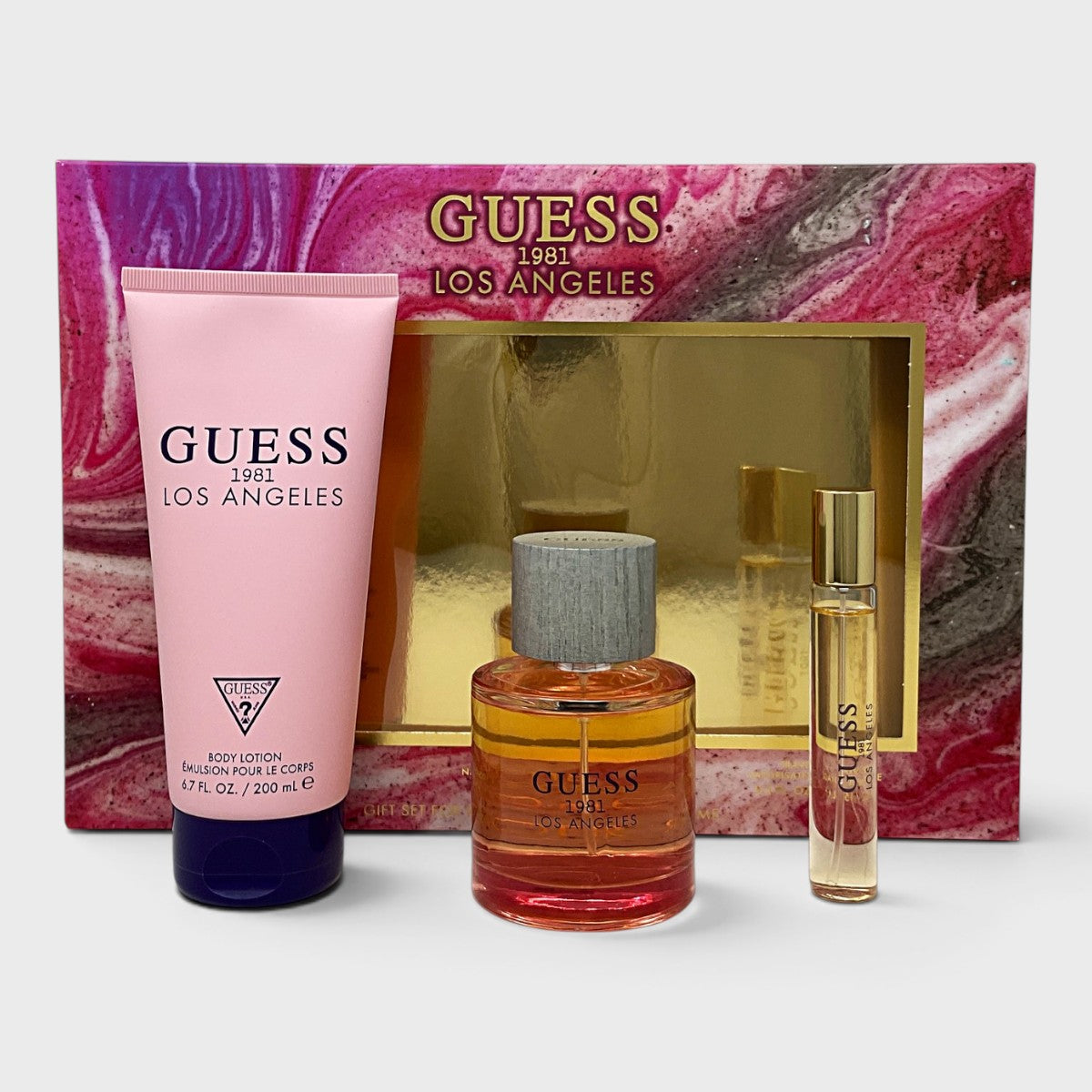 Guess 1981 Los Angeles 3 pz para mujer