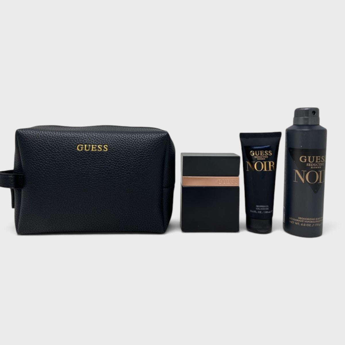 Guess Seductive Noir 4 Pz Para Hombre