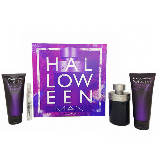 Sohrelia Perfumeria_J. Del Pozo Halloween Set De 4 Pz Con Miniatura Para Hombre
