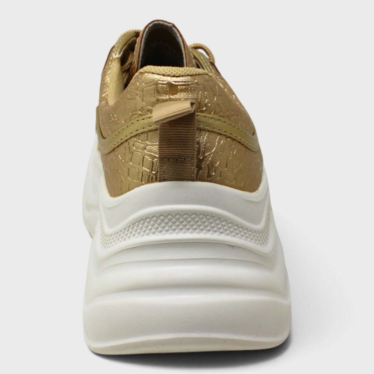 Tenis Platini Casual Gold Para Mujer