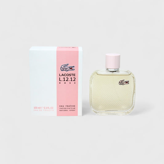 LACOSTE L.12.12 ROSE EAU FRAICHE EDT 100 ML PERFUME DAMA