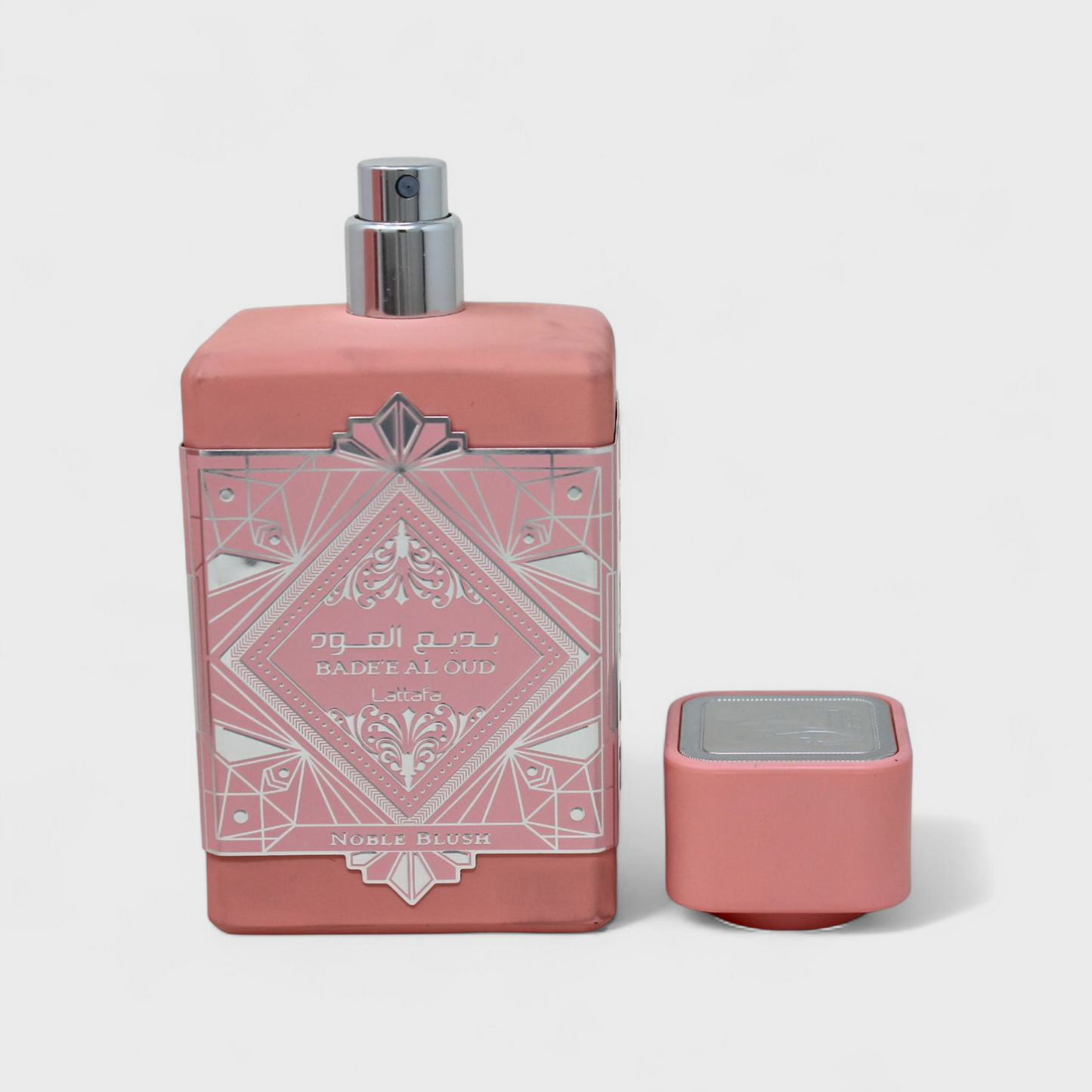 Lattafa Badee Al Oud Noble Blush Eau de Parfum Spray for Unisex, 3.4 Ounce