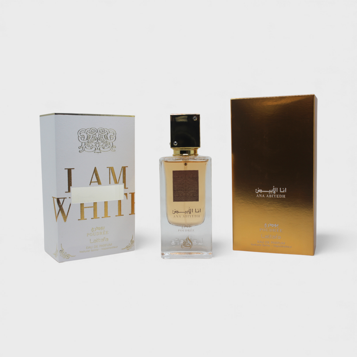 Lattafa Ana Abiyedh Poudree Eau De Parfum 060 Ml Para Mujer
