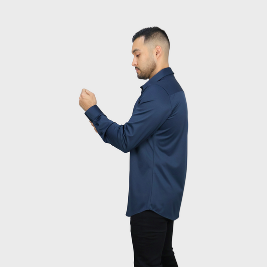 Camisa Platini Manga Larga formal para Hombre