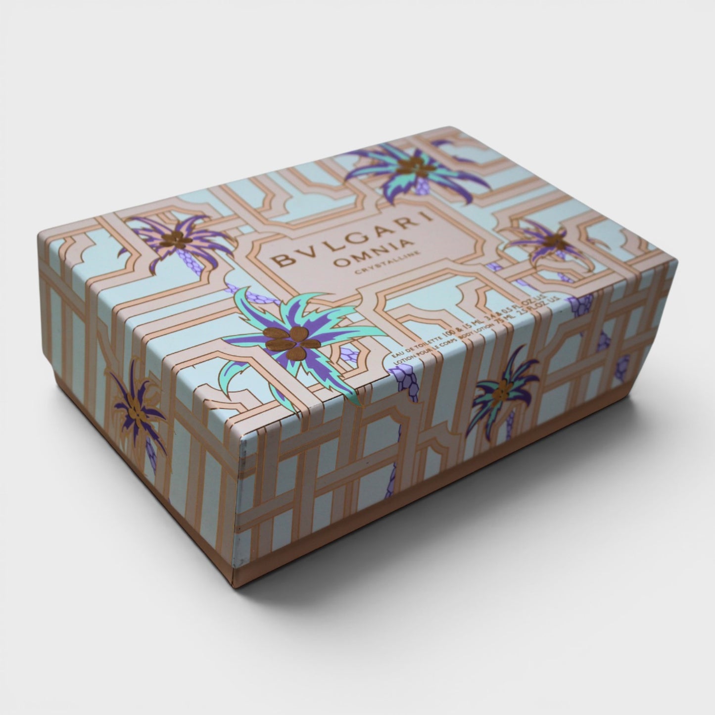 Bvlgari Omnia Crystalline 3 Pz Para Mujer