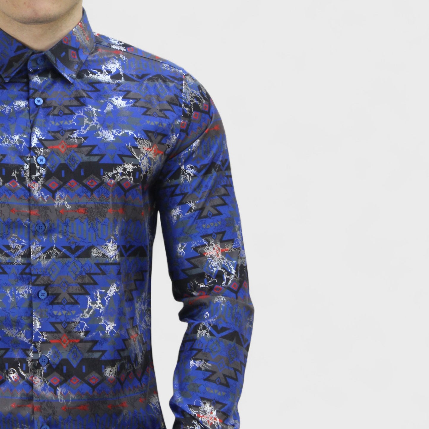 Platini Camisa Casual Para Hombre