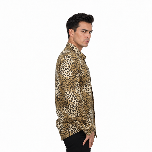Platini Camisa Casual Para Hombre