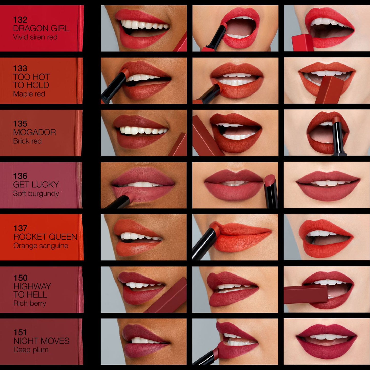 Nars Powermatte Lipstick 1.5 G Para Mujer
