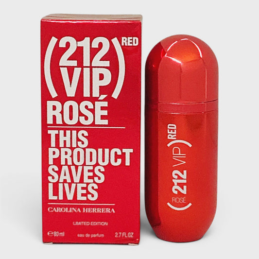 Carolina Herrera 212 Vip Rosé Red Eau De Parfum 80 Ml Para Mujer