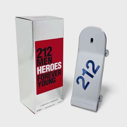 Carolina Herrera 212 Heroes Forever Young Edt 90 Ml Hombre