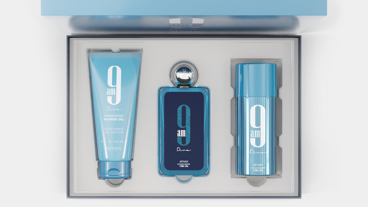 Kit Eau de parfum Afnan 9 am para hombre