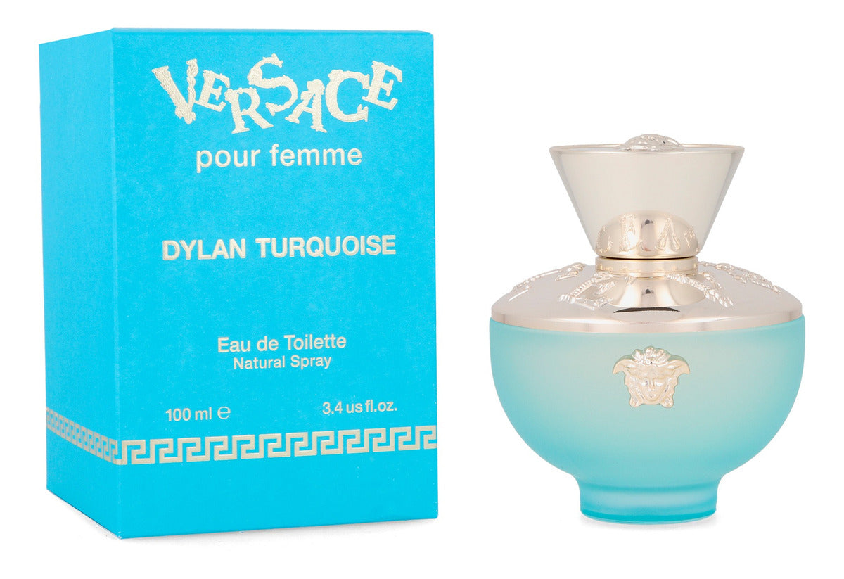 Versace Dylan Turquoise Eau De Toilette 100 ml Para  Mujer