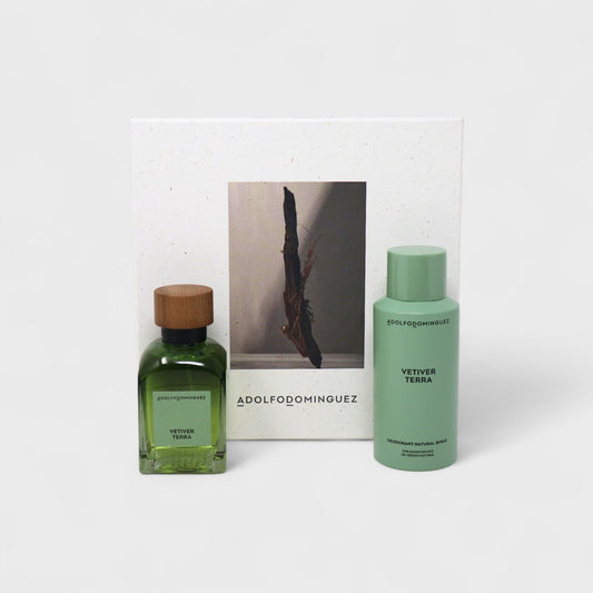 Adolfo Dominguez Vetiver Terra 2 Pz Para Hombre