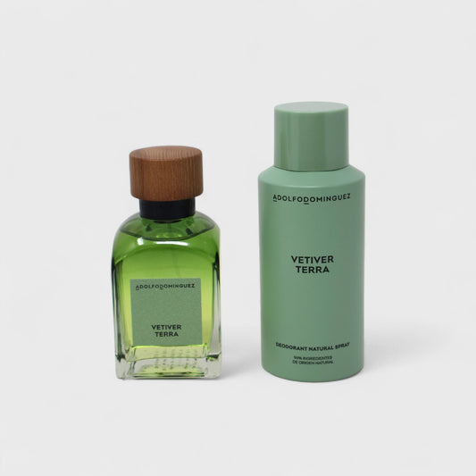 Adolfo Dominguez Vetiver Terra 2 Pz Para Hombre