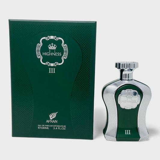 Sohrelia Perfumeria|  AFNAN HIGHNESS III EDP 100 ML PERFUME CABALLERO