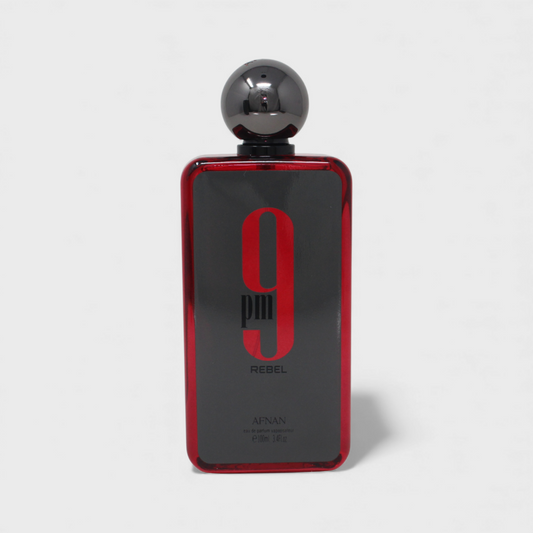 Afnan Agua de Perfume EDP 9PM Rebel (Red) para Adultos unisex, 100ml