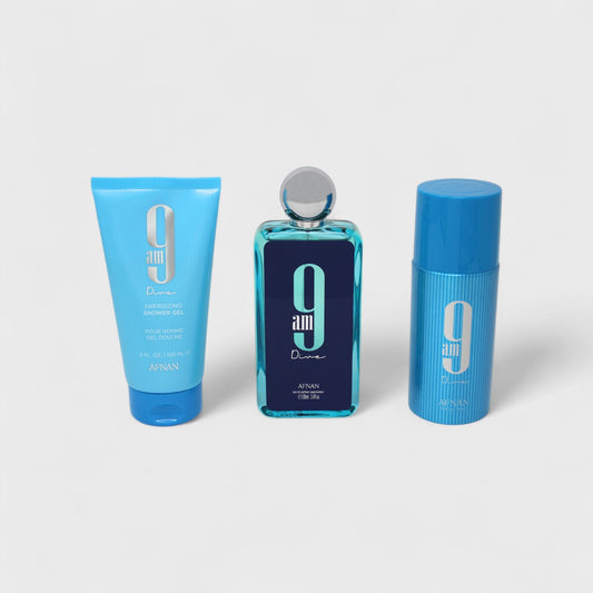AFNAN 9AM DIVE 3 PC SET UNISEX