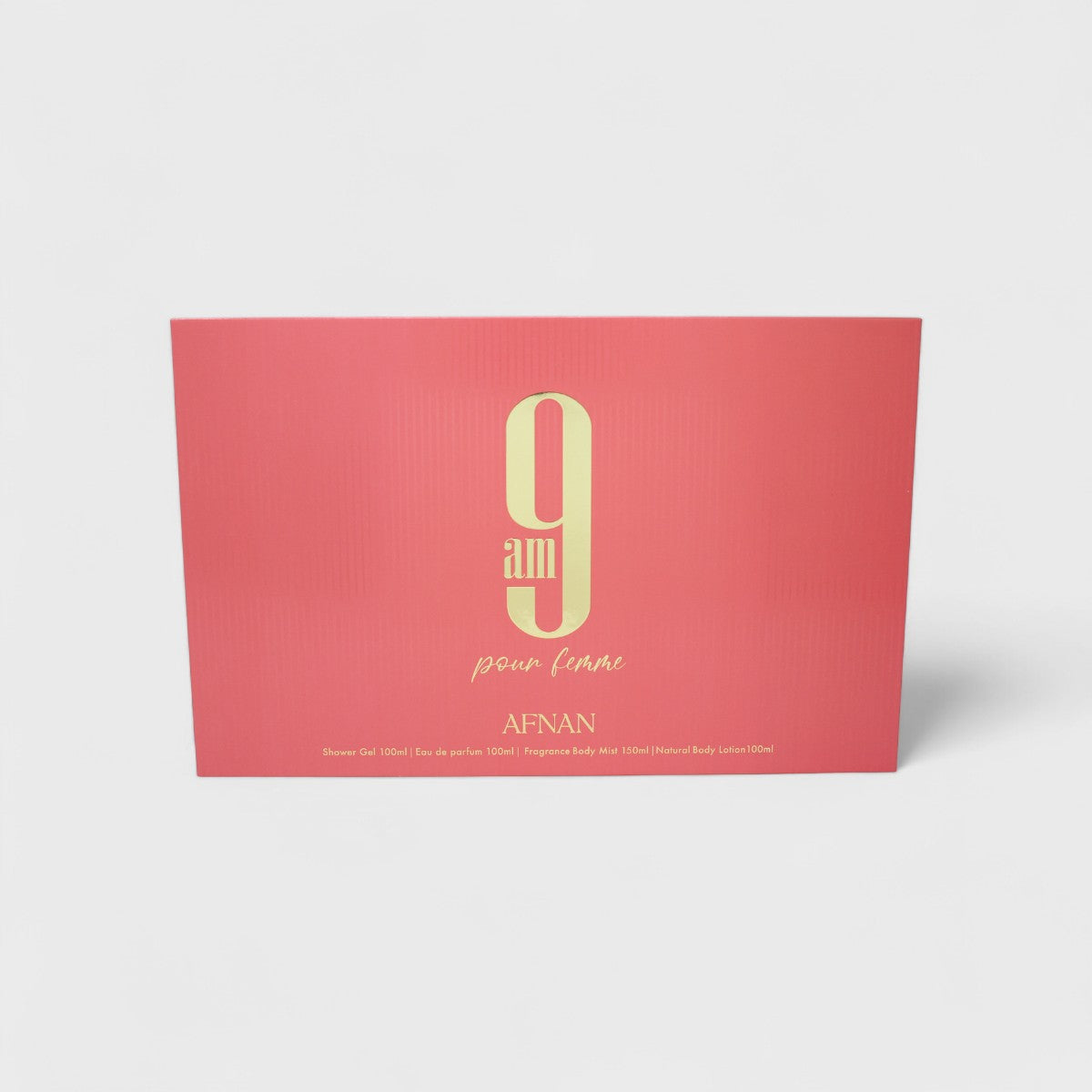 AFNAN 9AM POUR FEMME 4 PC SET DAMA