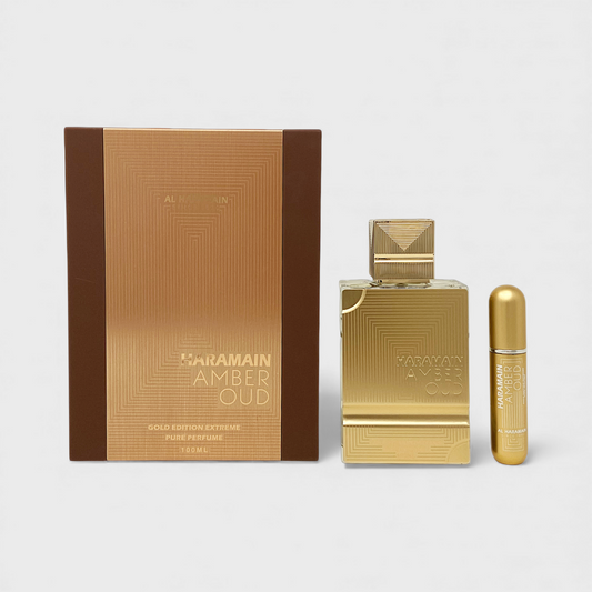 Al Haramain Amber Oud Gold Extreme Eau De Parfum 100 Unisex, atomizador mini