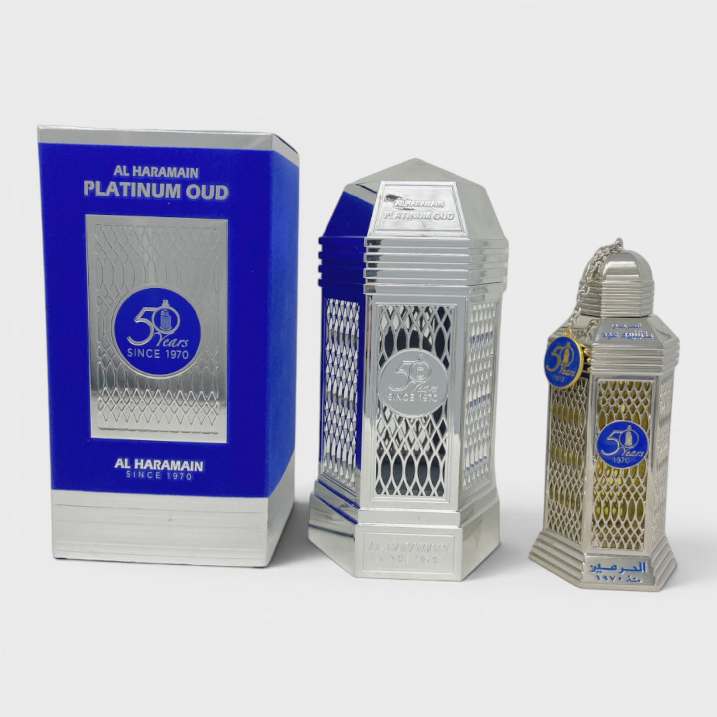 Al Haramain 50 Years Platinum Oud Eau De Parfum 100 Ml Unisex