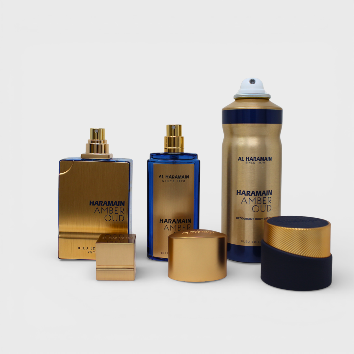 Al Haramain Amber Oud - Bleu Edition 3 Pz Unisex