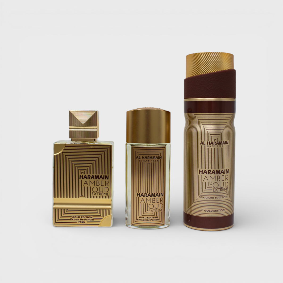 Al Haramain Amber Oud Gold Edition Extreme 3 Pz Unisex