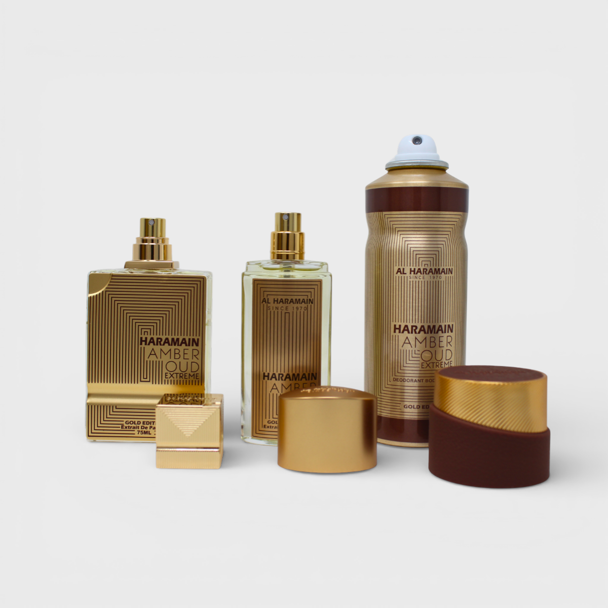 Al Haramain Amber Oud Gold Edition Extreme 3 Pz Unisex