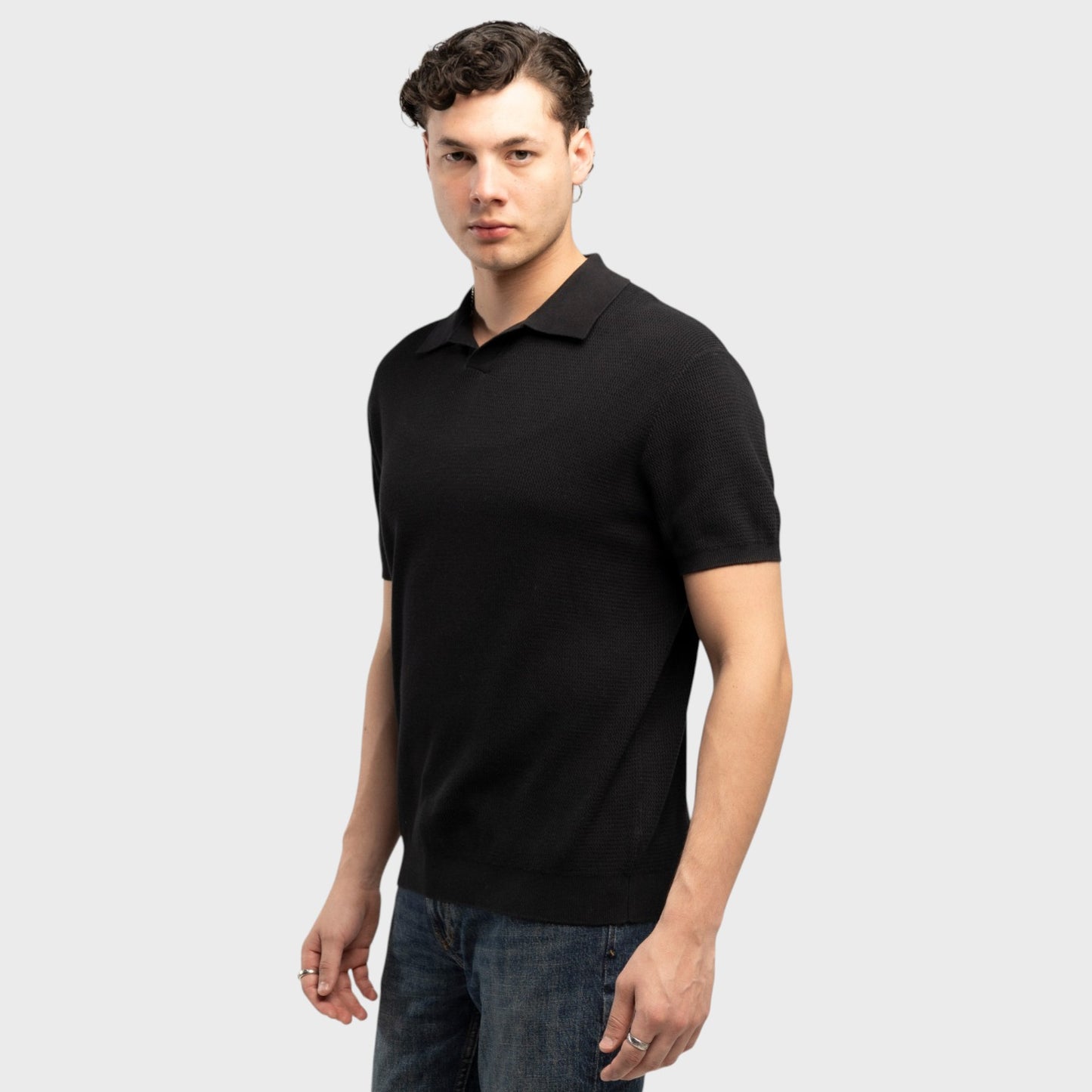ATLO Playera Polo Casual Para Hombre