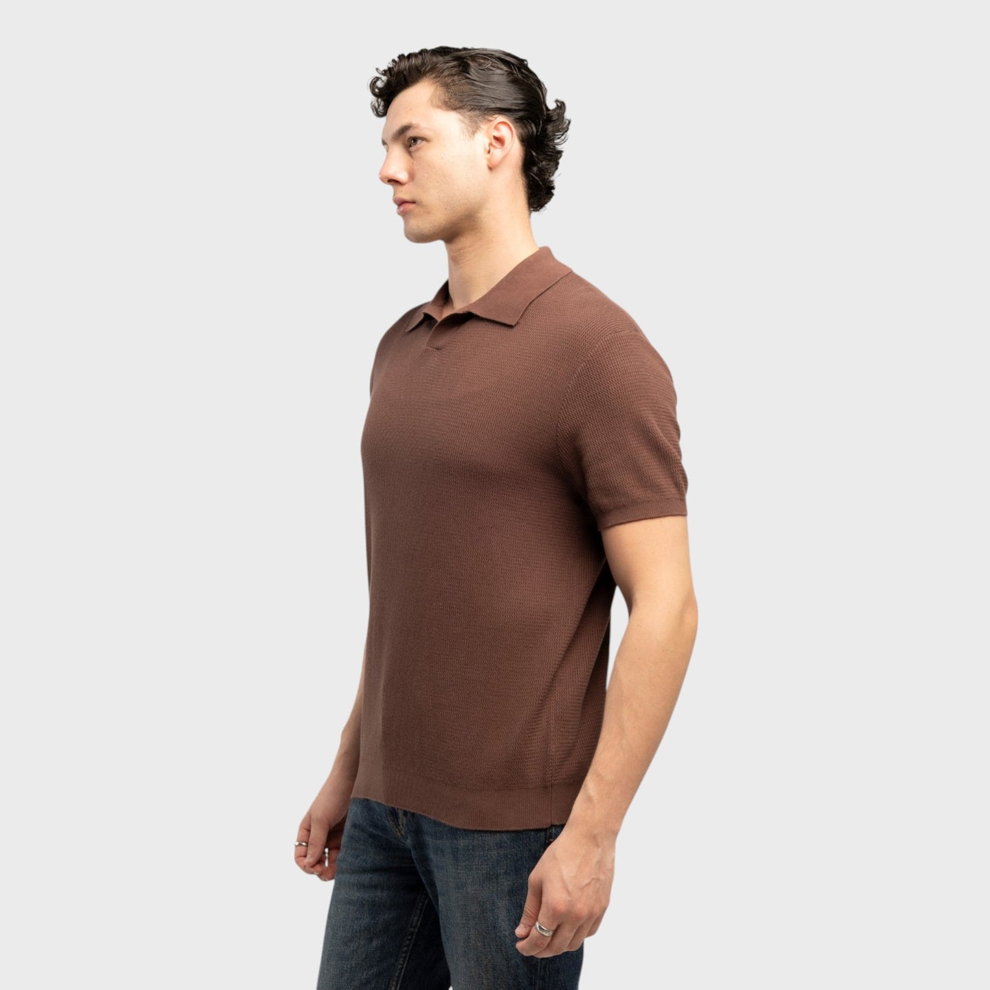 ATLO Playera Polo Casual Para Hombre
